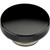 BILLET SPEC BLK75120 Radiator Cap 16 lb. Plain (Black Anodized)