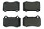 PosiQuiet Extended Wear Front Disc Brake Pads 94-00 Ford Taurus