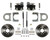6387 C10/K10 REAR BRAKE CONVERSION KIT 5 LUG SINGLE PISTON