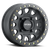 MR401 UTV BEADLOCK 15X7 5+2/+38MM OS 5X4.5 72MM CB MATTE BLACK W/ BHH2410