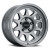 MR316 20X10 18MM OS 8X6.5 130.81MM CB GLOSS TITANIUM
