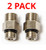 SEASTAR SOLUTIONS HF6009 ORB FITTING-STRAIGHT 2PK
