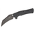 DAWNSTAR ASSISTED LINER LOCK FLIPPER POCKETKNIFE 3.5IN BLADE BLACK HANDLE