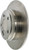 Centric Parts CEN121.35018 CTEK STANDARD BRAKE ROTOR
