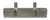 SBC LH Fab Alm Valve Cover w/2- Tubes