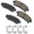 AKEBONO BRAKES ACT883 PROACT DISK PAD