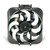 Flex-A-Lite FLX104310 FAN ELECTRIC 15IN BLACK MAGIC SBLADE W/O CONTROLS
