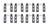 SBF Solid Roller Lifter -Set .874  On-Center
