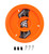 Wheel Cover Neon Orange GEN II