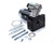 Proform PFM66267 HIGH TORQUE STARTER CHEVY HD 2.0 MOTOR 15:1 COMP STAGGERED MOUNT BLACK MATTE MOUNTING PLATE