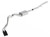 Borla 14+ Chevy Silverad1500 EC STD/CC Short 143.5in WB ATAK Cat-Back Exhaust w/ Black Chrome Tip
