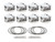 GM LS7 FT Piston Set 4.130 Bore -4.1cc