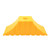 CAMCO RV 44435 TANDEM WHEEL CHOCK YELLOW
