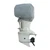 Carver Boat Covers CRV70001S-11 COVERMOTOR MC1035 HP ;MIST GRAY