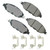AKEBONO BRAKES ACT1649 PROACT DISK PAD