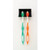 CAMCO RV 57202 POP-A-TOOTHBRUSH 2-BRUSH BLACK