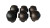 Rod End Boots - 1/2-5/8- 3/4in (6pcs)
