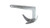 LEWMAR239-0057905 11 LB. HORIZON CLAW ANCHOR
