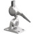 SHAKESPEARE 5102873 New Stainless Steel Custom Look Four Way Ratchet Mount Antennas Stainless Steel