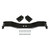 Hooker HOK12616-1 7081 FIREBIRD/CAMARO (2ND GEN)BLACKHEART LS SWAP TRANSMISSION CROSSMEMBER