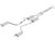 Borla 15-16 Dodge Charger 3.6L V6 S-Type Cat Back Exhaust (Uses Factory Valence)