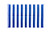 CAMCO RV 42871 6X9 BLUE STRIPE MAT