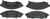 Centric Centric Premium Brake Pads