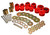 Energy Suspension Body Mount Set - Std. & Extra Cab - Red