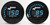 Waterproof LED 2 Gauge Panel OP/WT