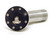 Ridetech 67-68 Camaro Locking Gas Cap (Black Anodized)