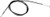 DORMAN 912439 HOOD RELEASE CABLE