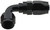 Fragola -16AN x 90 Degree Pro-Flow Hose End - Black