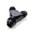 Fragola Y-Fitting -10AN Male All Black
