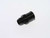 12an Male to 1-1/4 Hose Adapter - Black