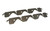 Moroso Small Block Ford Exhaust Block Off Storage Plate - Pair