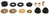 Energy Suspension 05-15 Toyota Tacoma w/ 6 Lugs Rear Differential Bushing Set - Black
