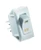 RV DESIGNER350-S265 SWITCH-ROCKR 10A WHT GOLD-TEXT