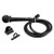 DURA FAUCET621-DFSA130BK RV SHOWER HEAD/HOSE BLACK