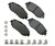 AKEBONO BRAKES ACT2076 PROACT DISK PAD