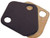 B/B Chevy Fuel Pump Block Off Plate Black