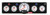 4-1 Gauge Panel OP/WT/OT/VT Black