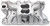 Edelbrock ede7166 Edelbrock Performer RPM 460 Manifold