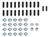 Moroso Chevrolet Big Block Oil Pan Stud Kit - Steel - Set of 22