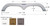 ICON TECHNOLOGIES398-01474 FENDER SKIRTTANDEMFS720-PW