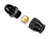 Earls Performance EARAT165006ERL BLACK ANO ALUM TUBE ADPT 6 MALE AN TO 3/8IN
