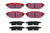 EBC BRAKES DP31584C REDSTUFF SUBARU