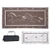MINGS MARK INC672-GH8187 MAT-HORSES 8X18 BROWN-WHITE