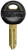 RV DESIGNER350-T750 KEY BLANK-NEW T505&T507 PADLCK