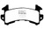 EBC 79-85 Buick Riviera (Fwd) 3.8 Turbo Yellowstuff Rear Brake Pads