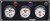 3 Gauge Panel OP/WT/Volt Black